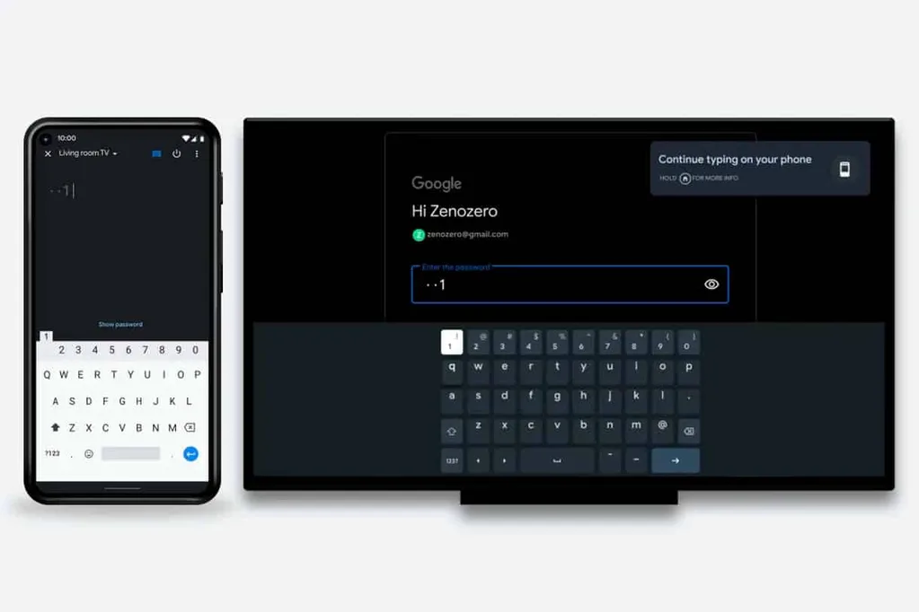 Google TV için Android cihazını uzaktan kumanda olarak kullanma imkanı