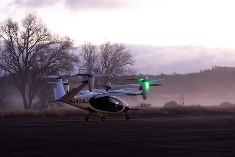 NASA elektrikli uçan otomobil testlerine başladı