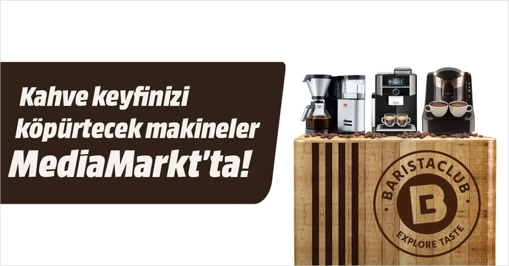 Kahve makinesi satın almak isteyenler için dikkat çekici MediaMarkt indirimleri