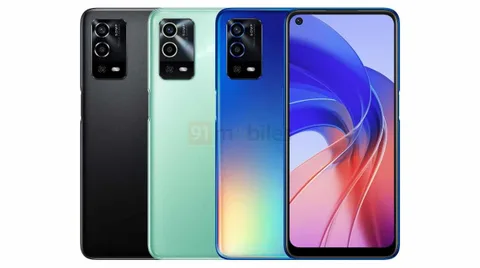Oppo A55 4G sızıntısı tasarımı ve özellikleri gösteriyor
