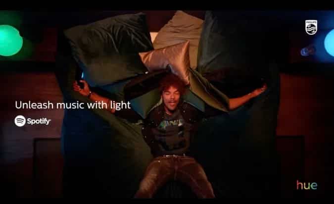 philips hue spotify