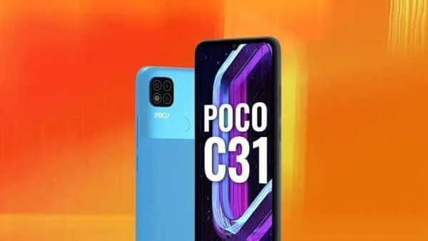 Poco C31 tanıtıldı: Helio G35 işlemci, 5000 mAh pil