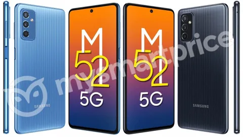 Galaxy M52 5G sızıntısı tasarım detaylarını gösteriyor