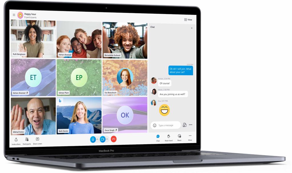 skype yeni tasarım