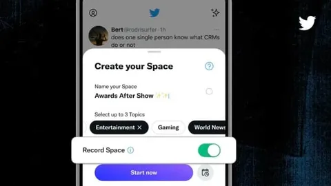 Twitter Spaces için yeni özellikler