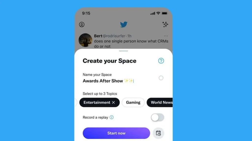 Twitter Spaces için masaüstünde özel sekme sunacak (Güncellendi)
