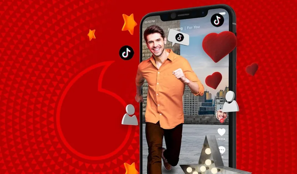 Vodafone sınırsız TikTok erişimi için özel paketler sunuyor