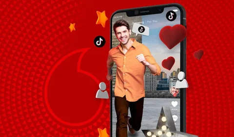 Vodafone sınırsız TikTok erişimi için özel paketler sunuyor