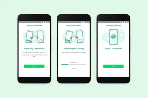 WhatsApp iPhone’dan Samsung Android telefonlara sohbet taşımayı başlattı