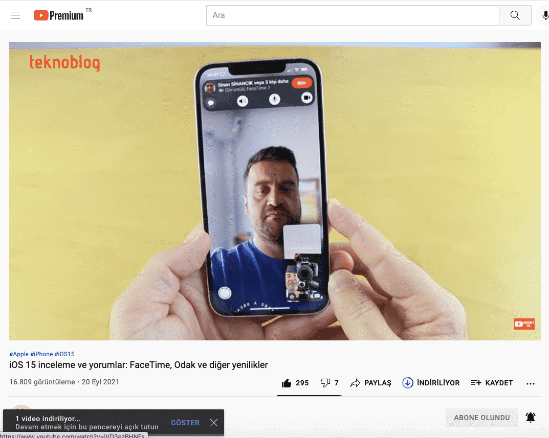 youtube masaüstüne video indirme