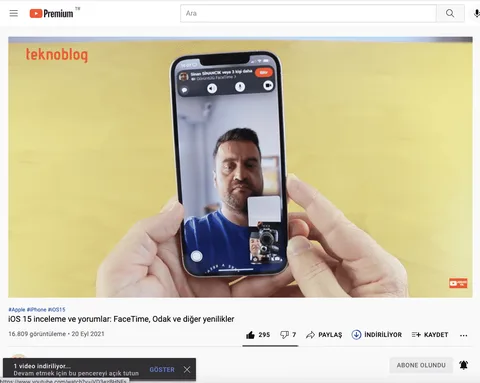 YouTube masaüstüne video indirme özelliğini test ediyor