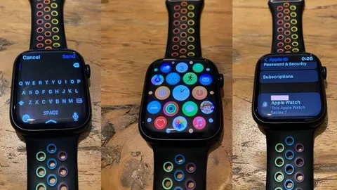 Apple Watch Series 7 açık ve çalışırken görülen fotoğraflar sızdı