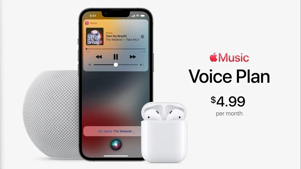 Apple Music için Siri odaklı yeni abonelik paketi: Apple Music Voice Plan