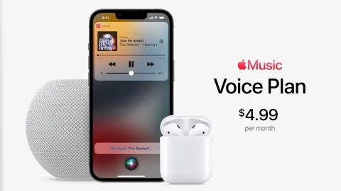 Apple Music için Siri odaklı yeni abonelik paketi: Apple Music Voice Plan