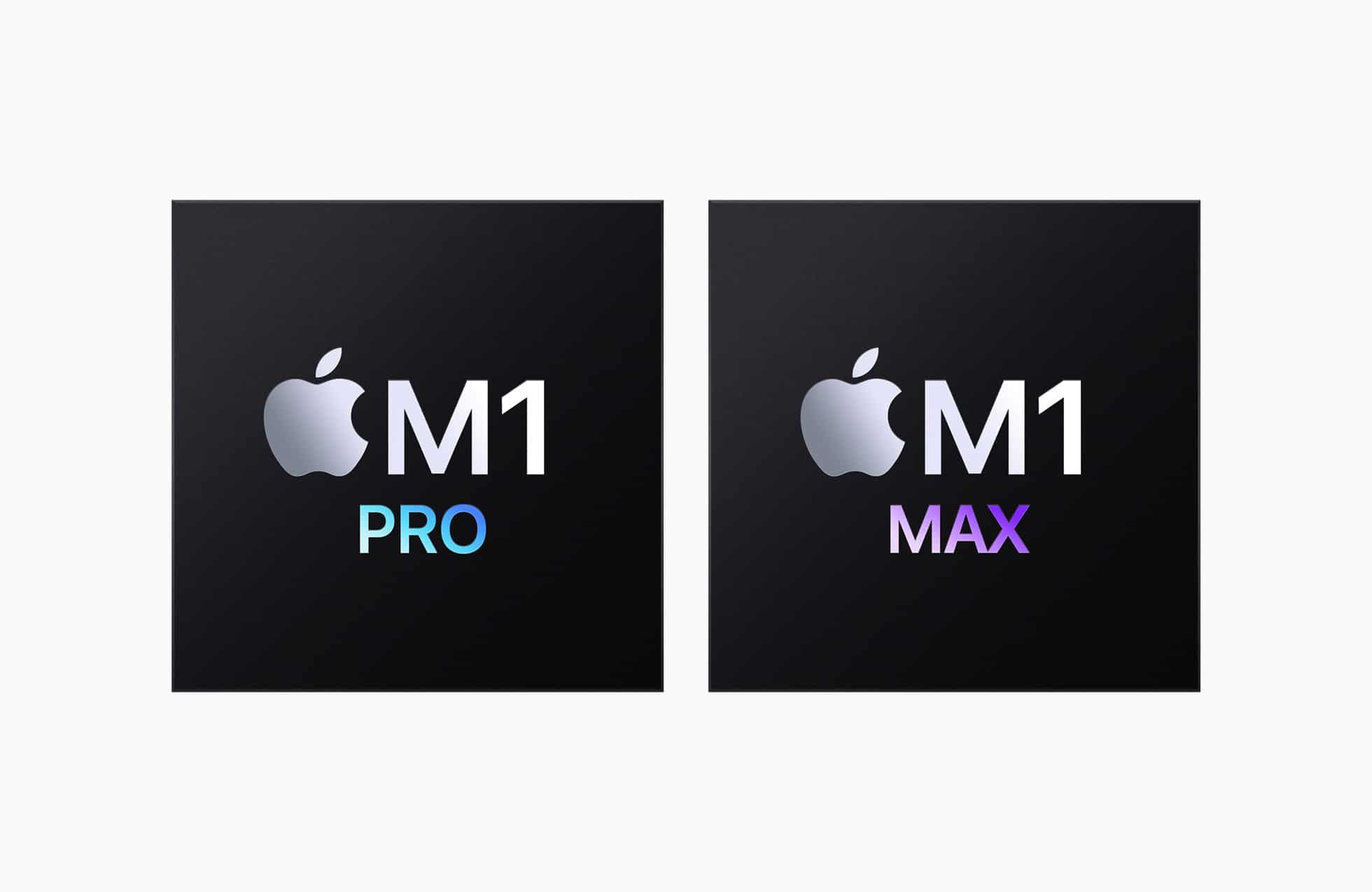 apple m1 pro ve m1 max