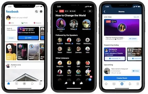 Facebook sesli içerikler için hazırladığı özel bölümü kullanıma sundu