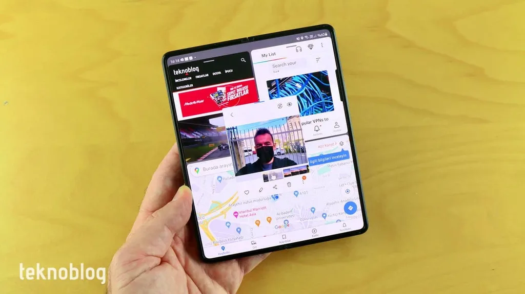 Yarı fiyata katlanabilir telefon isteyenlere Galaxy Z Fold 3 A101’de