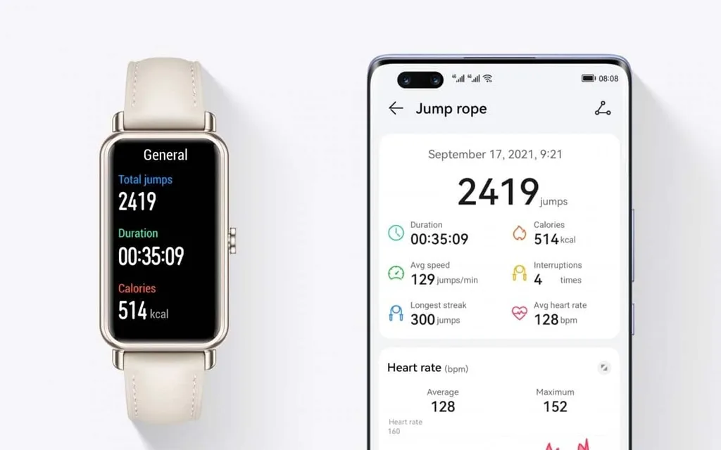Huawei Watch Fit Mini 1.47 inç AMOLED ekranla geliyor