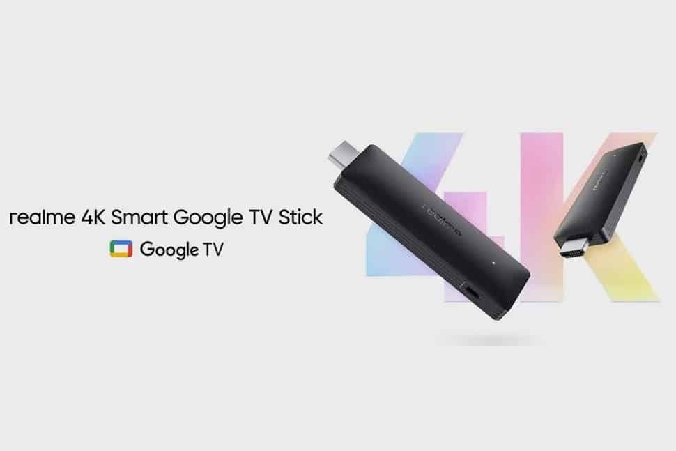 realme 4k smart google tv stick