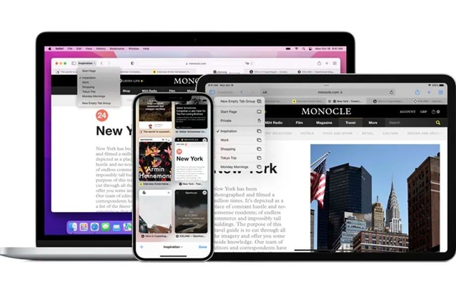 safari macos monterey