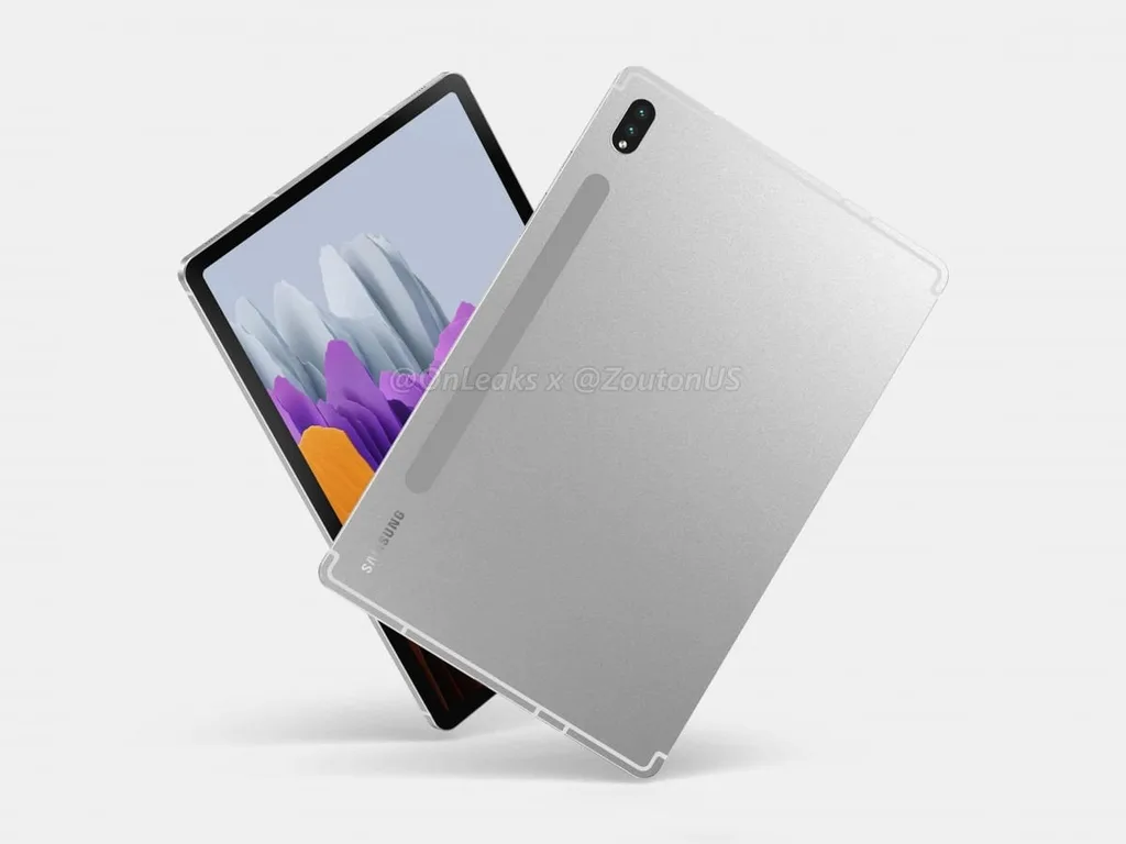 Samsung Galaxy Tab S8’in tasarımı ortaya çıktı