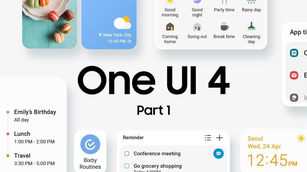 samsung one ui 4