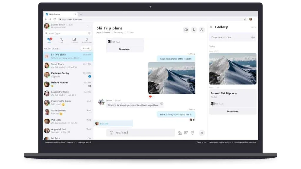Skype web uygulamasına Firefox desteği