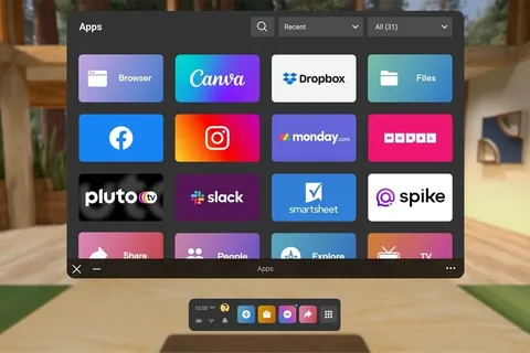 Slack, Dropbox ve diğer iki boyutlu uygulamalar Meta Quest’e geliyor