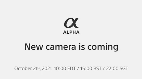 Sony Alpha serisinin yeni üyesinin tanıtım tarihini açıkladı
