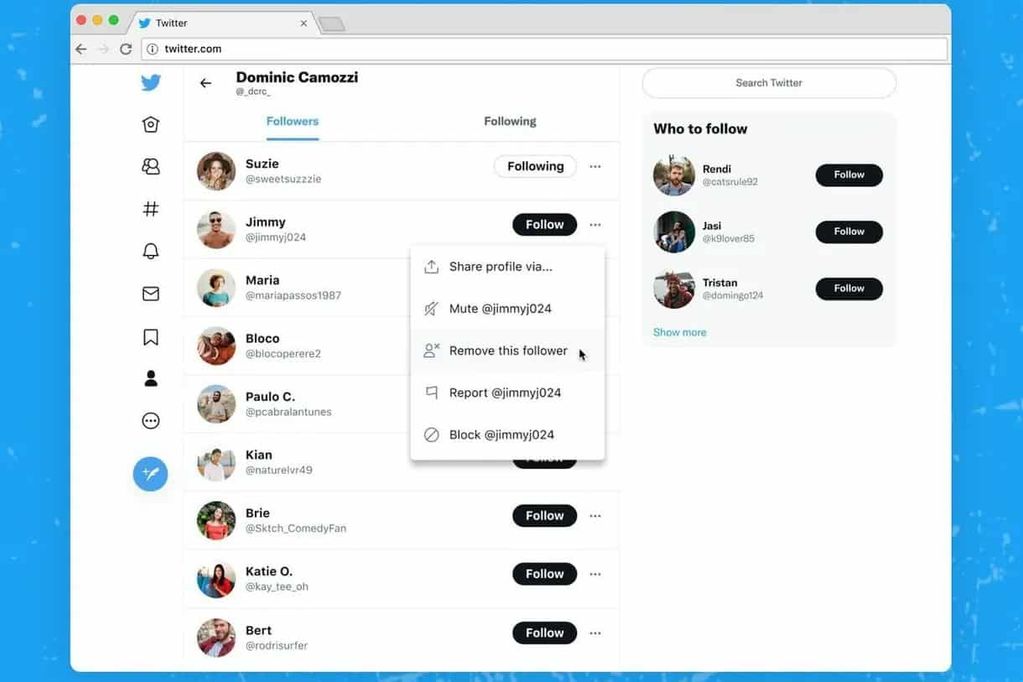 twitter takipçi kaldırma