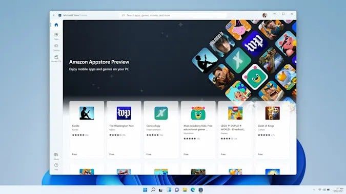 windows 11 android