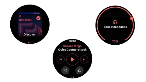YouTube Music Wear OS uygulaması için önemli güncelleme