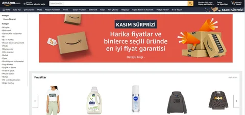 Amazon.com.tr alışverişlerinde geçerli en iyi fiyat garantisi fırsatı