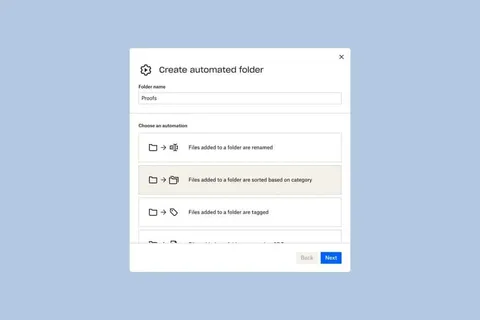 Dropbox için yeni organizasyon özellikleri
