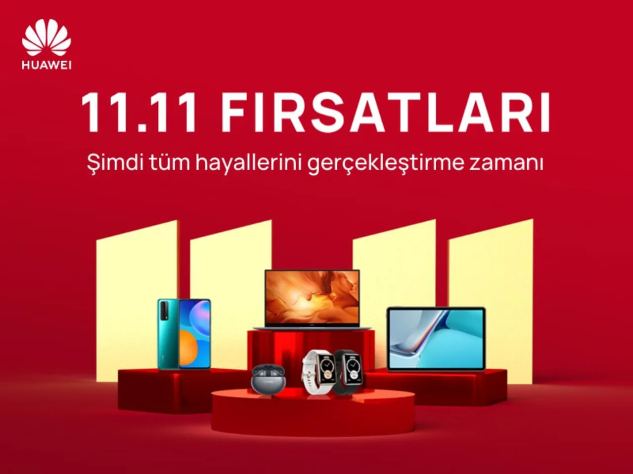 Huawei Online Mağaza’da dikkat çekici 11.11 fırsatları ve indirim kuponları