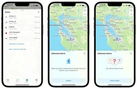 iOS 15.2 ile yakındaki AirTag’ler aranabilecek