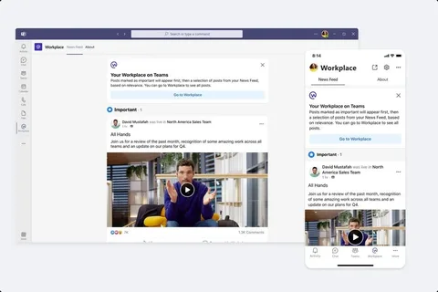 Microsoft ve Meta kurumsal iletişim uygulamaları için güçlerini birleştiriyor