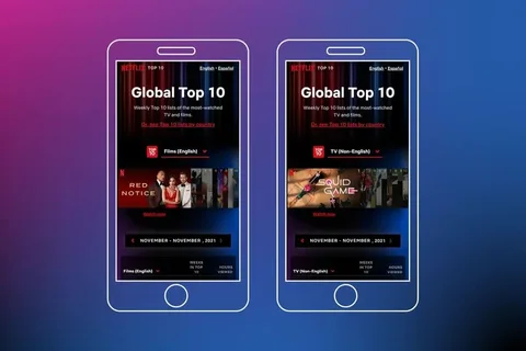 Netflix haftalık güncellenecek En İyi 10 sitesini açtı