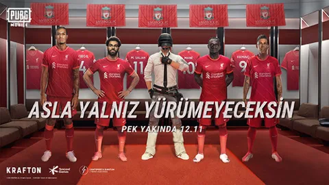 PUBG Mobile Liverpool FC temalı içeriklerle renklenecek