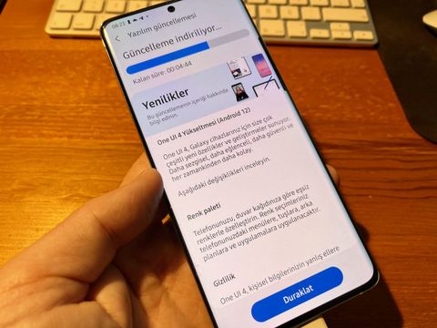 samsung galaxy s21 serisi android 12 one ui 4