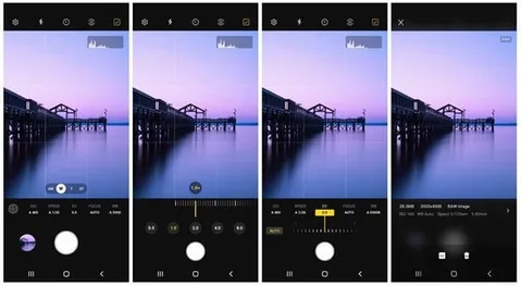 Samsung Galaxy S21 Ultra için özel kamera uygulaması