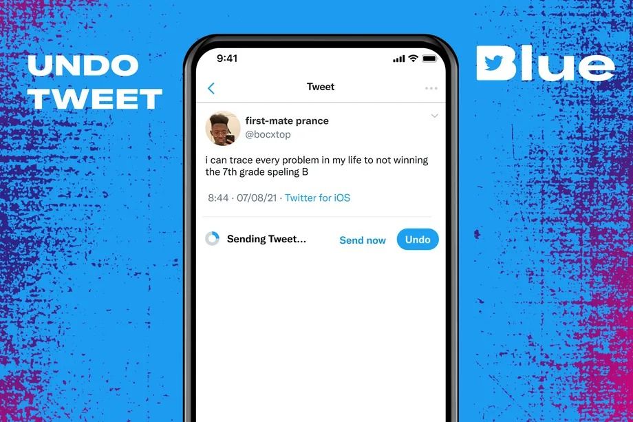 twitter blue