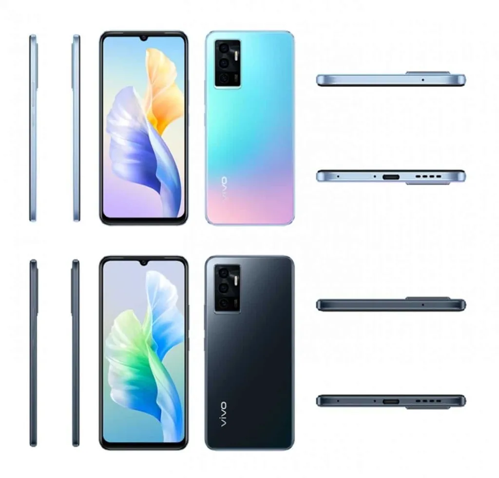Vivo V23e üç arka kamera ve ince kasayla gelecek