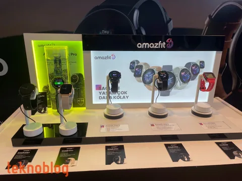 Amazfit akıllı saat seçenekleriyle Türkiye’de iddiasını artırıyor