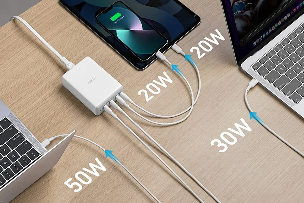 Anker 547 Charger ile USB-C üzerinden 120 vat güç çıkışı