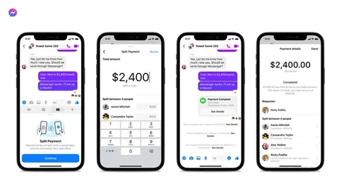 Facebook Messenger için hesap bölme özelliği yolda