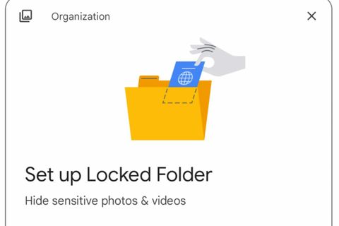 google fotoğraflar kilitli klasör