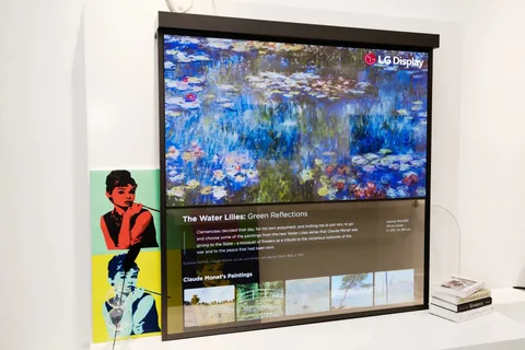 LG Display etkileyici ve ilginç şeffaf ekran konseptlerini sergiliyor