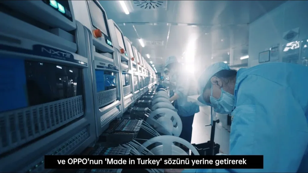 Oppo’dan Türkiye’deki akıllı telefon fabrikası için özel video