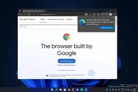 Microsoft’tan Edge kullanıcılarının Chrome’a geçişini engellemek için yeni adım